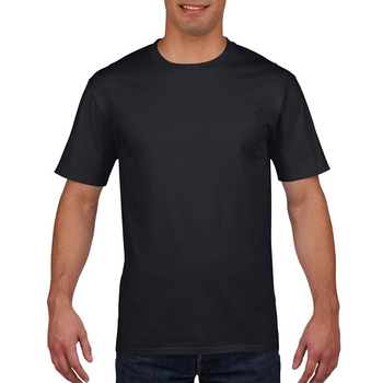 Чоловіча футболка Gildan Premium Cotton Чорний XL