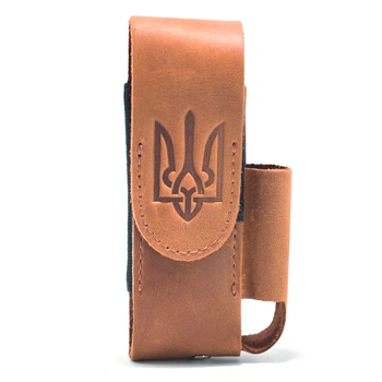 Чохол для ножа універсальний на липучці (тип Victorinox) 2-4 шари Brown UA p405233brownua