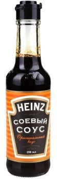 Упаковка соусу соєвого Heinz 150 мл х 2 шт