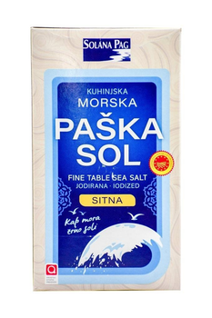 Соль Solana Pag морская мелкая 1 кг