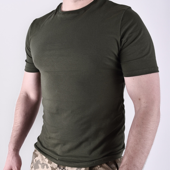 Тактична футболка Олива ЗСУ літня (розмір 3XL)