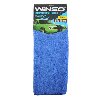 Тряпка из микрофибры Winso 30x30см, синяя 150100