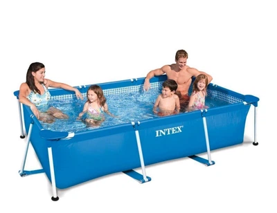 Бассейн каркасный Intex Small Frame 3834 л 300х200х75 см с тентом и подстилкой Синий (IP-170137)