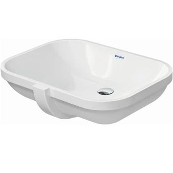 Умывальник врезной DURAVIT D-Сode под столешницу 580x455x190мм прямоугольный белый 0338560000