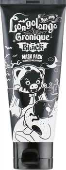 Маска-пленка с древесным углем для глубокого очищения пор - Elizavecca Milky Piggy Hell Pore Longolongo Gronique Black Mask Pack 100ml (586033-7930)