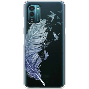 Силиконовый чехол BoxFace Nokia G21 Feather (44289-cc38)