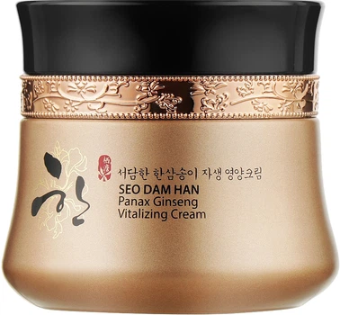 Антивозрастной крем для лица 3W Clinic Seo Dam Han Panax Ginseng Vitalizing Cream 55 г (8809563064038)