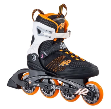 Роликові ковзани для дорослих K2 ALEXIS 80 W 36.5 (6.5US) 235мм Black/orange/white (30A0104)
