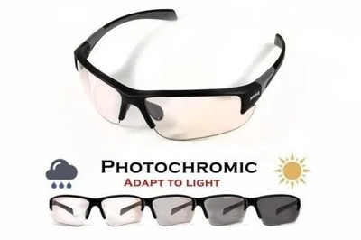 Фотохромні захисні окуляри Global Vision Hercules-7 Anti-Fog прозорі