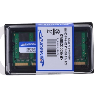 Оперативна пам'ять Kembona SODIMM DDR2-800 PC2-6400 4Gb KBN800D2S6/4G)