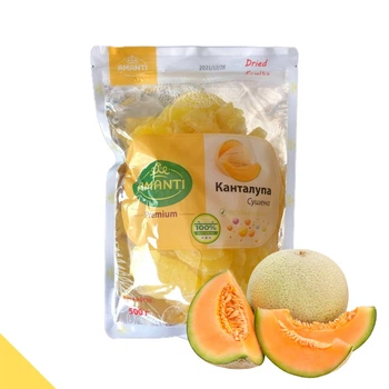Дыня сушеная Канталупа натуральная 100% без добавок 500 г Amanti Premium Cantalupa (A-Canta-500)