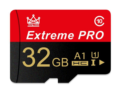 Карта памяти SanDisk MicroSD класс 10 32GB Черный с красным (1007-531-02)