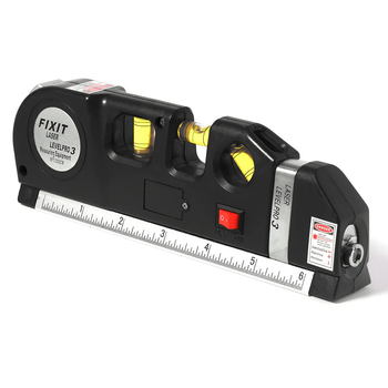 Лазерний рівень із вбудованою рулеткою Fixit Laser Level PRO 3 (1706224201)
