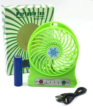 Міні-вентилятор Portable Fan Mini 3 режимы (1070PFMVNTLTRC8) CLS55