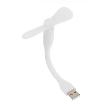 Портативный гибкий USB вентилятор Белый 16341059537