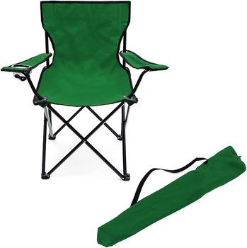 Стул-зонтик раскладной большой с подлокотниками Newt Mountain Outdoor темно-зеленый 1101-7977-G