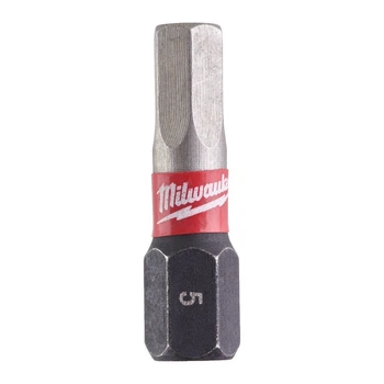 Биты для шуруповерта Shockwave Impact Duty Milwaukee HEX5 x 25 мм 2шт (4932430896)