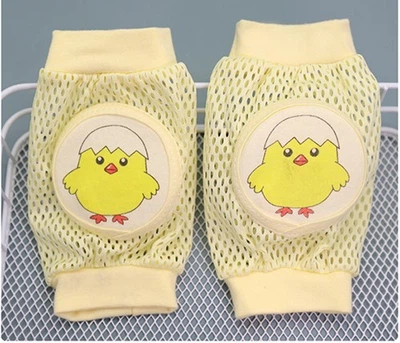 Наколінники для повзання з малюнком Chick Yellow 9ST104