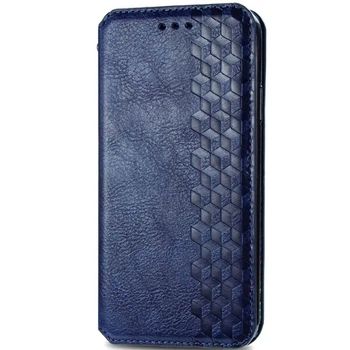 Чехол книжка GETMAN Cubic (PU) для Samsung Galaxy A31 Синий