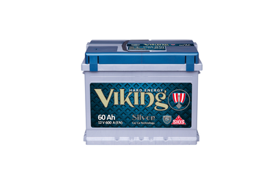 Акумулятор Viking Silver 6СТ-60Ah Аз 600А (1) (L2) 27240