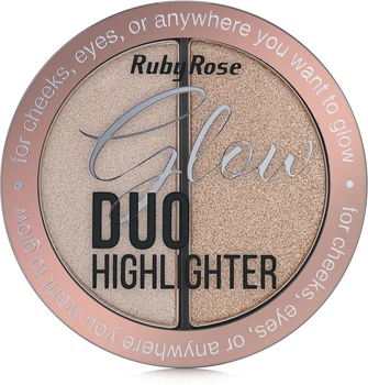 Хайлайтер для лица - Ruby Rose Glow Duo Highlighter 04 (10g) (725840-8177)