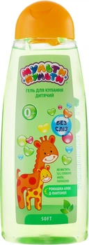 Детский гель для купания c Д-пантенолом "Soft" Ромашка-алоэ - Velta Cosmetic Мульти-Пульти 430g (342083-28308)