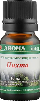 Эфирное масло "Пихта" - Aroma Inter 10ml (947402-68988)