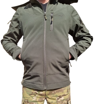Тактическая мужская куртка Куртка Softshell Combat, Олива L