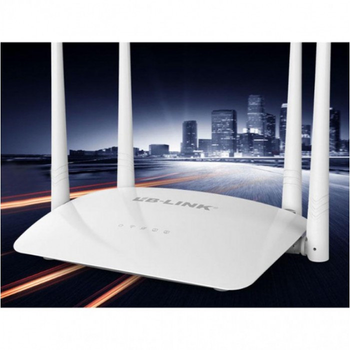 Маршрутизатор LB-Link BL-WR450H WiFi Роутер для будинку 4-й антени по 5 mBi Білий