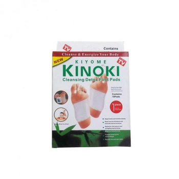 Пластир для детоксикації Kinoki Cleansing Detox Foot Pads