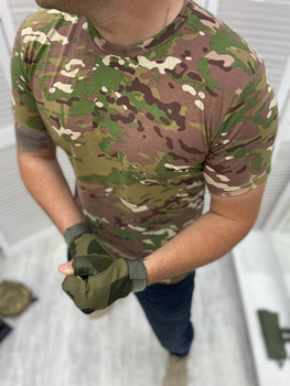 Армейская футболка мультикам S