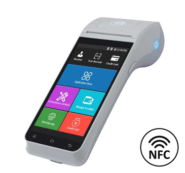 Термінал Android ZCS Z91 (Z912G16GNFC) з вбудованим термопринтером 58мм та NFC