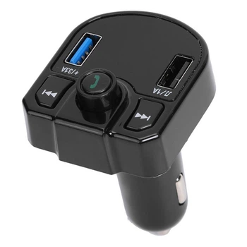 FM-трансмиттер RIAS M9 FM+MP3+Bluetooth Black (3_00305)