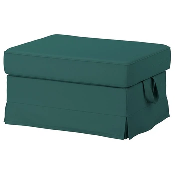 Підставка для ніг IKEA EKTORP Totebo темно-бірюзова (393.199.12)