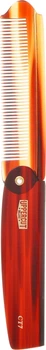 Складаний гребінець - Uppercut Deluxe CT7 Tortoise Flip Comb (542195-35447)