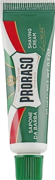 Proraso Green Line Refreshing Shaving Cream (міні) Крем для гоління з екстрактом евкаліпту та ментолу 10ml (761905-36407)