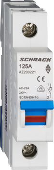 Вимикач навантаження Schrack Technik 125 А 1P (AZ200221--)