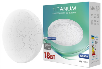 Cвітильник TITANUM 18W 5000K 220V (TLCL-185C) Кільця