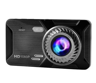 Відеореєстратор для автомобілів DVR T709 TOUCH SCREEN LCD-4" 2 камери (5мР), 1080P Full HD, парк.режим, метал.корпус