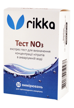 Тест для акваріумної води Rikka NO3 (нітрати) 50 вимірювань