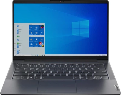Ноутбук Lenovo IdeaPad 5 14ITL05 (82FE017ERA); 14" FullHD (1920x1080) IPS LED матовый / Intel Core i7-1165G7 (2.8 - 4.7 ГГц) / RAM 16 ГБ / SSD 512 ГБ / nVidia GeForce MX450, 2 ГБ / нет ОП / Wi-Fi / BT / веб-камера / Без ОС / 1.39 кг / серый / подсветка кл