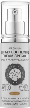 Коригувальний крем 5 в 1 із саморегулювальним пігментом - ClinicCare Premium Dermo Corrective Cream SPF50++ 30ml (917074-22759)
