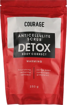Скраб для тіла антицелюлітний - Courage Anticellulite Scrub Detox 250g (997072-42643)