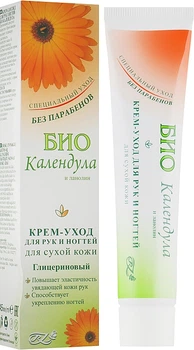 Крем-уход для рук и ногтей для сухой кожи "Календула" - БИО 45ml (244097-29903)