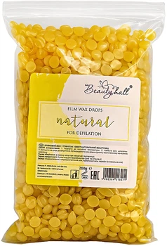 Віск для депіляції плівковий у гранулах "Натуральний" - Beautyhall Hot Film Wax Natural 500g (832872-27216)