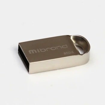 Флеш-накопитель mibrand lynx usb 2.0 32gb металлический корпус блистер упак