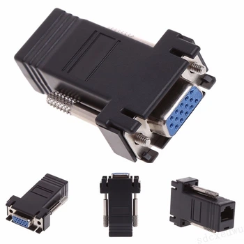 Пассивный удлинитель VGA Voltronic до 30м RJ-45 к VGA(female)