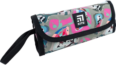 Пенал школьный Kite для девочки 20.5x8x4 см паттерн (K22-653-4)