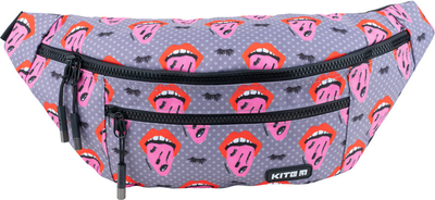 Сумка-бананка Kite підліткова 46x20x11.5 см 4.25 л Bouffants & Broken Hearts (K22-2590)