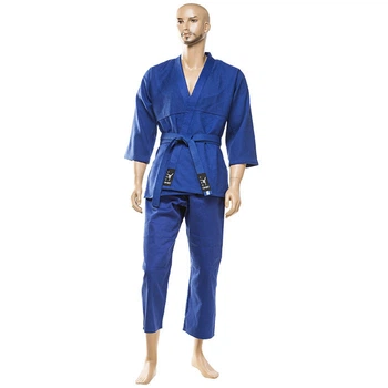 Кимоно для дзюдо, цвет синий Combat Sports 16oz 40-42 / 150 см